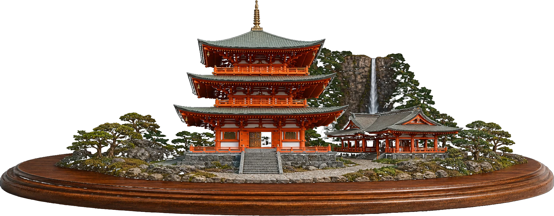 紀伊山地の霊場と参詣道のミニチュア