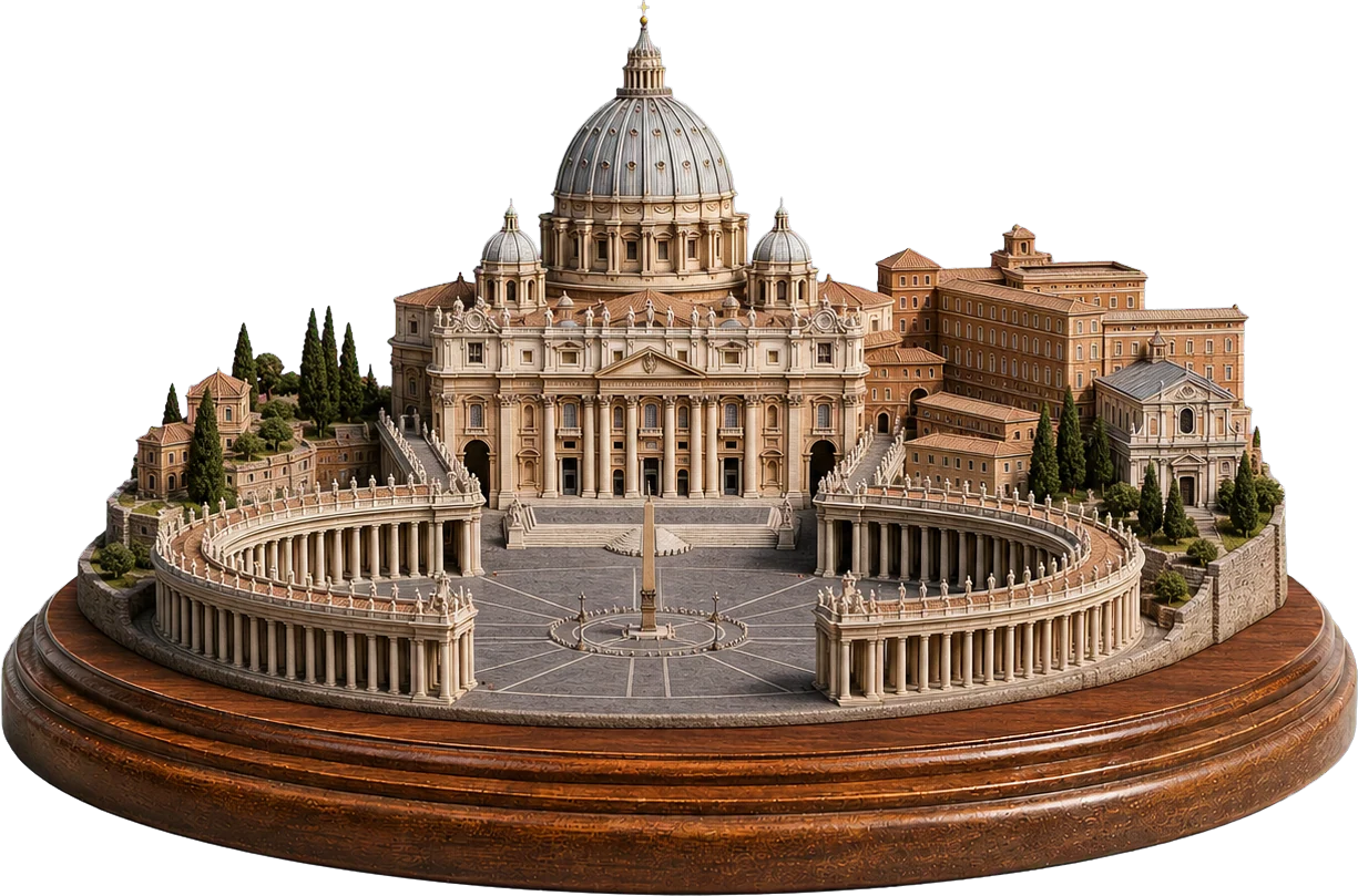 ヴァティカン市国のミニチュア