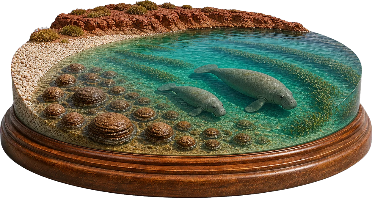 シャーク湾のミニチュア