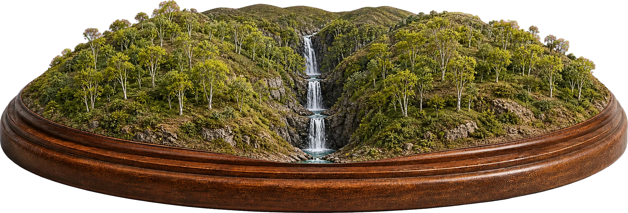 白神山地のミニチュア